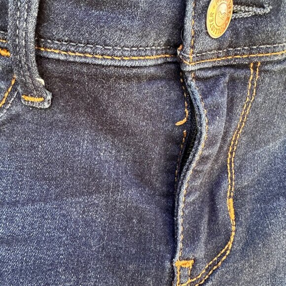Hollister Jean Legging Dark Wash Low Rise Skinny Jeans Size 27 - Picture 8 of 15